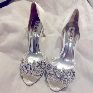Badgley Mischka wedding shoes